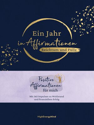 cover image of Ein Jahr in Affirmationen – Reichtum und Fülle